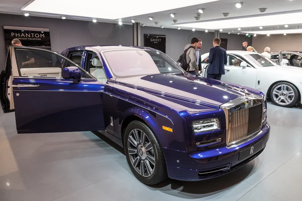 Rolls Royce Phantom на IAA 2015 во Франкфурте — стоковое фото