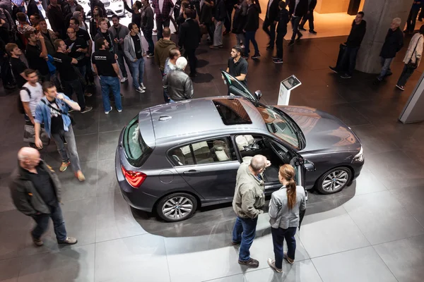 BMW 1 series at the IAA 2015 in Frankfurt Main — Stockfoto