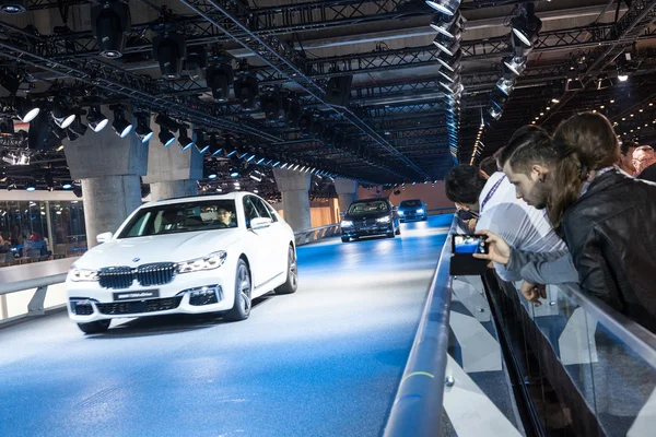 BMW cars at the IAA 2015 in Frankfurt Main — Stok fotoğraf