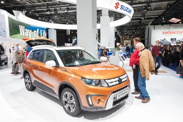 New Suzuki Vitara at the IAA 2015 — стокове фото