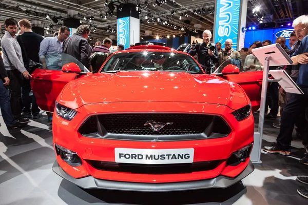 Neuer Ford Mustang auf der iaa 2015 — Stockfoto