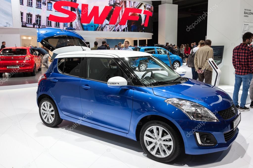  Nuevo Suzuki Swift en la Iaa — Foto editorial de stock © philipus