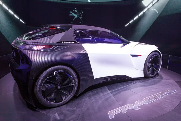 Peugeot Fractal Concept Car at the IAA 2015 — Zdjęcie stockowe