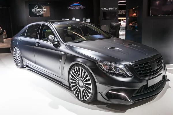 Mercedes s600 auf der iaa 2015 — Stockfoto