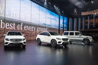 New Mercedes Benz Cars at the IAA clipart