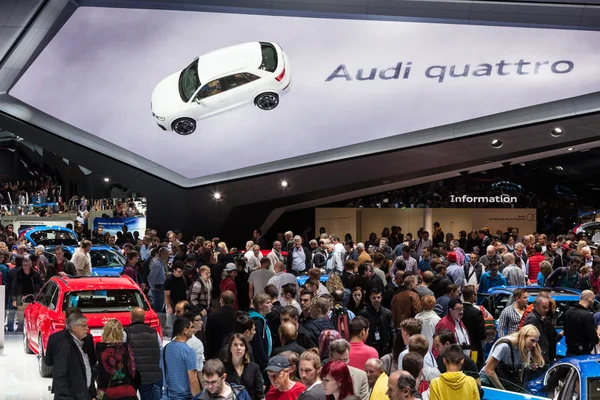 Audi booth at the IAA 2015 — Stockfoto