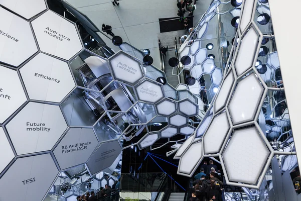 Audi booth at the IAA 2015 — Stock Fotó