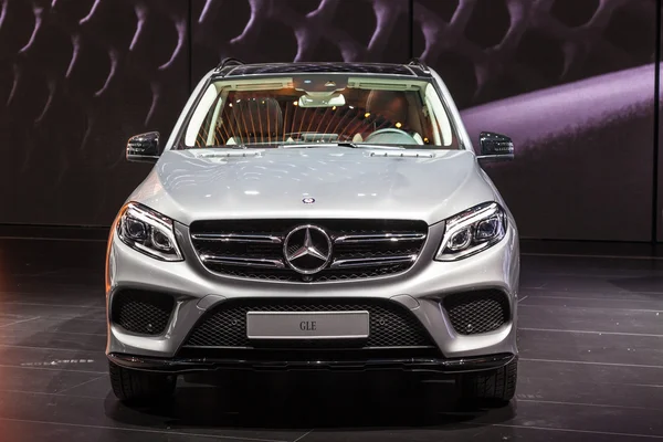 Mercedes Benz GLE at the IAA 2015 — Stock fotografie