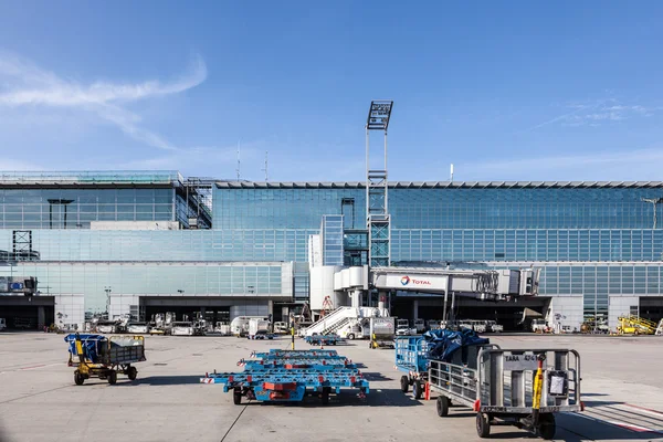 Terminal 2 do Aeroporto de Frankfurt — Fotografia de Stock