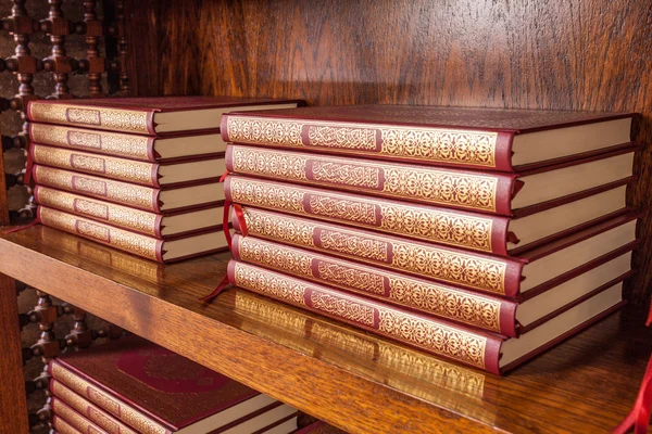 Die heiligen Bücher von Qran — Stockfoto