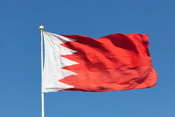 Bahrajnská vlajka — Stock fotografie