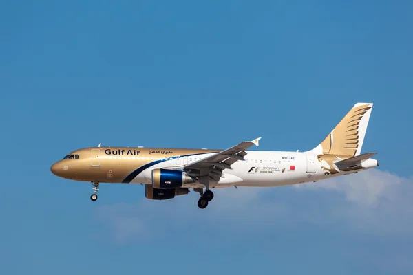 Gulf Air Airbus A320 — Zdjęcie stockowe