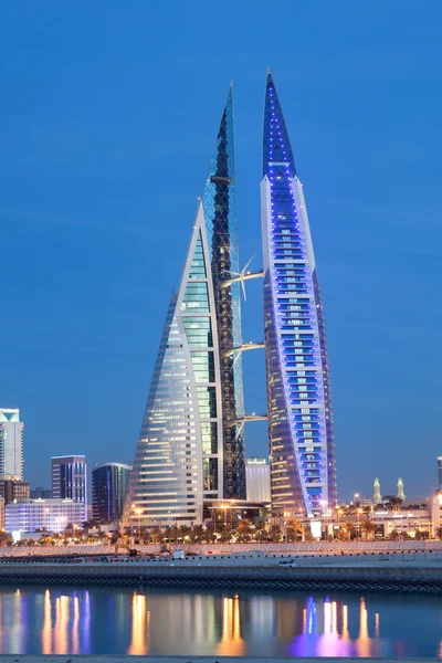 Bahrein centro de comércio mundial — Fotografia de Stock