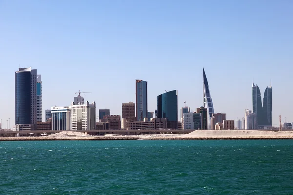 Skyline von Manama, Bahrain — Stockfoto