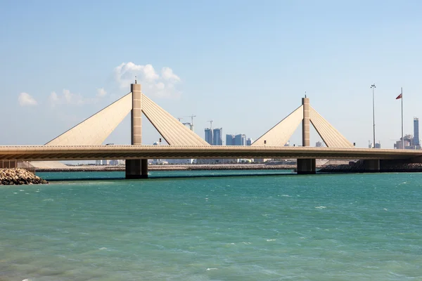 Causeway köprü Manama, Bahreyn devleti — Stok fotoğraf