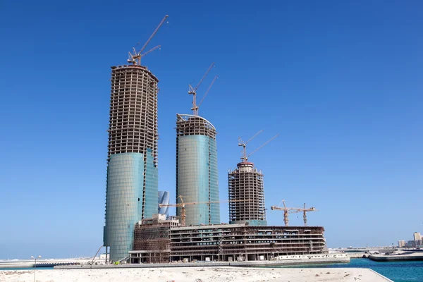 Skyscrapers construction in Bahrain — Φωτογραφία Αρχείου