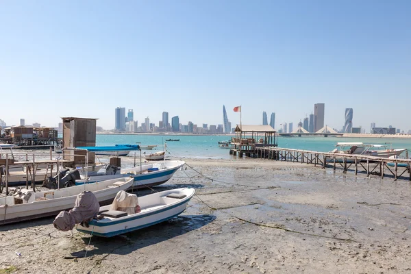 Fischerstrand im Bahrain — Stockfoto