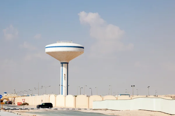 Torre de água em Qatar — Fotografia de Stock