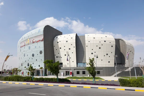 Duhail handballsporthalle in doha, qatar — Stockfoto