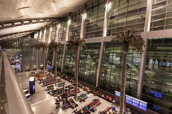 Der internationale Flughafen Hamad in Doha — Stockfoto