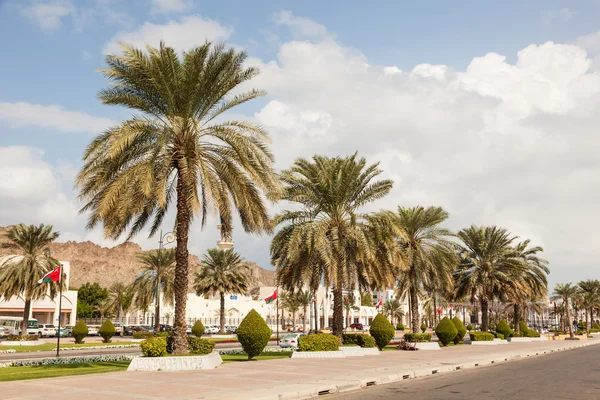 Straße in muttrah, oman — Stockfoto