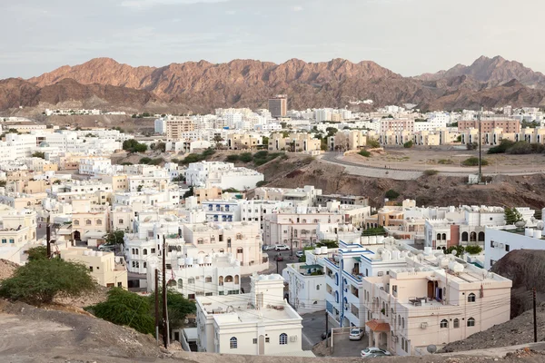 Edifícios residenciais em Muscat, Omã — Fotografia de Stock