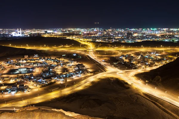 Vista de Mascate por la noche — Foto de Stock