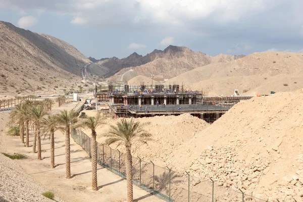 Construction site in Oman — 图库照片