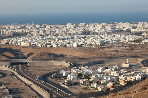 Aerial view of Muscat, Oman — Stock Photo, Image