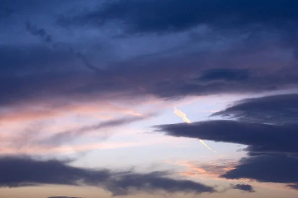 Beautiful evening sky — Stock Photo, Image