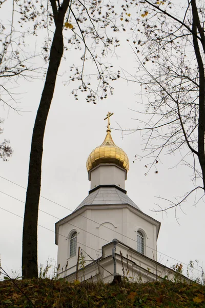 Built Turn 19Th 20Th Centuries Style Reminiscent Classicism Orthodox Chapel — Stock Photo, Image