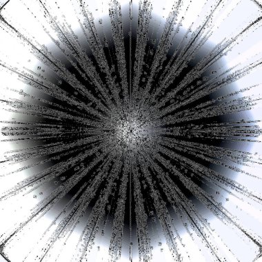 Uzayda bir kara deliğin etrafında soyut uzay zaman bozulması, tekno tünel dokusu