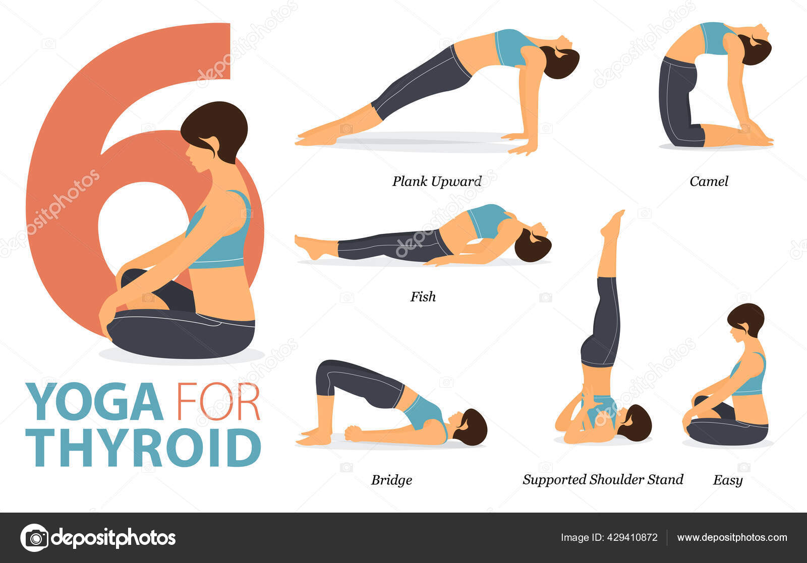 6 Best Yoga Poses to Improve Thyroid Health