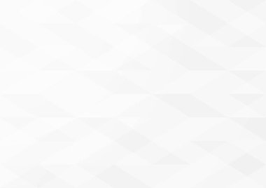 Beyaz ve gri renkte soyut arkaplan. Kapak tasarımı, kitap tasarımı, poster, broşür, web sitesi geçmişi için geometrik desenli beyaz arkaplan dokusu. Vektör İllüstrasyonu.