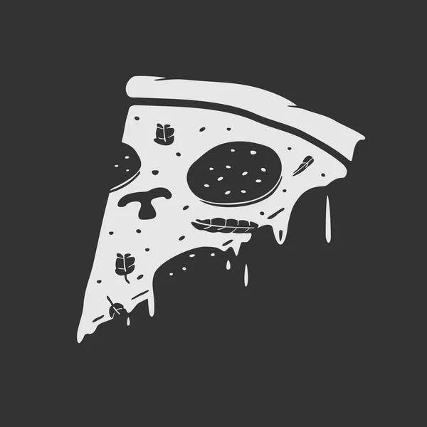 Vector Emblem Pizza — Stock vektor