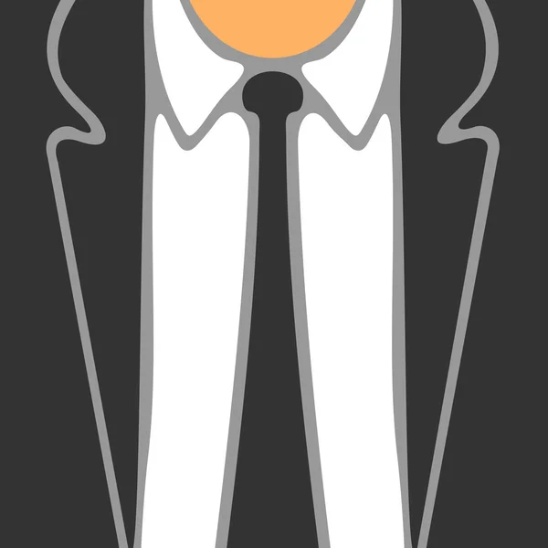 Symbool Business Suit Vector — Stockvector