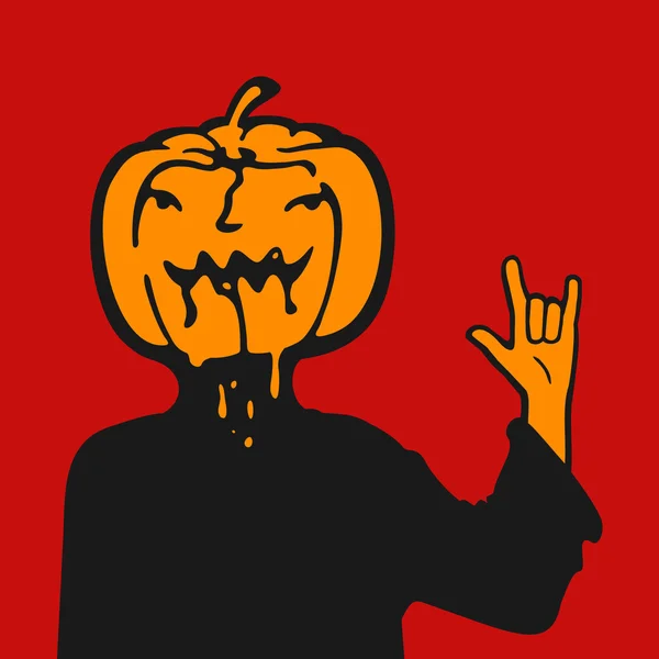 Halloween Vector Cartoon Character — Stock Vector