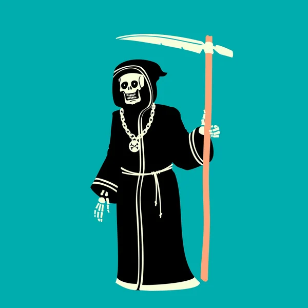 Muerte Carácter Vector Ilustración — Vector de stock