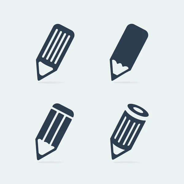 Symbool pen instellen — Stockvector
