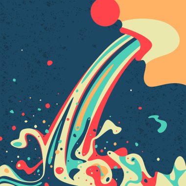 vektör karikatür palyaço