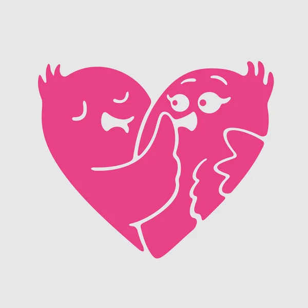 Símbolo vectorial del amor — Archivo Imágenes Vectoriales