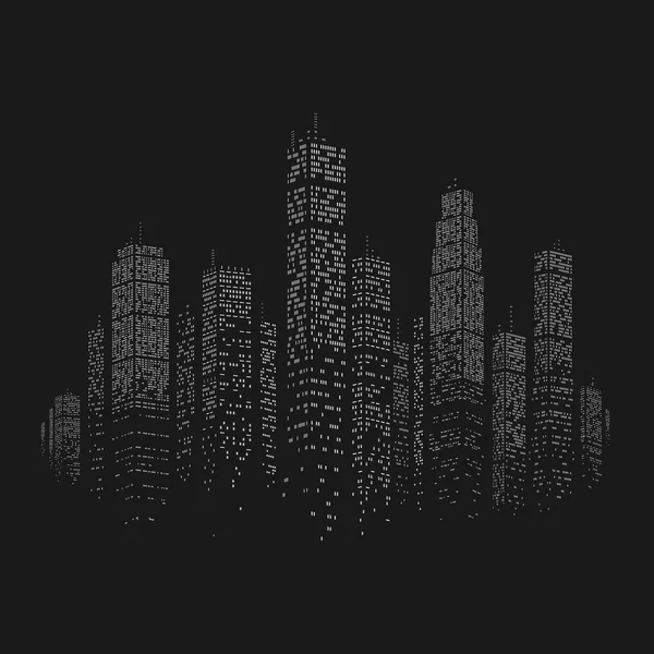 City ουρανοξύστης διάνυσμα φόντο — Διανυσματικό Αρχείο