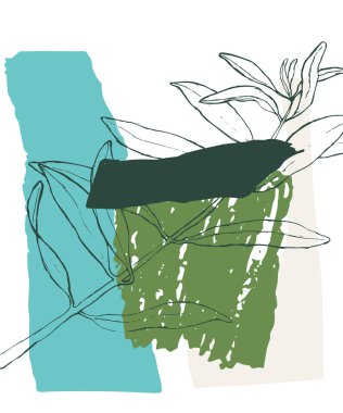 vektör eli çizilmiş sanat tahtası