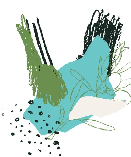 vektör eli çizilmiş sanat tahtası