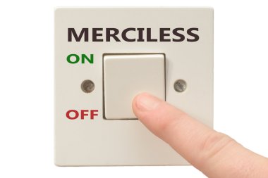 Anger management, switch off Merciless clipart