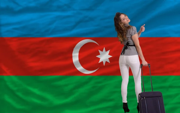 Turist resa till Azerbajdzjan — Stockfoto