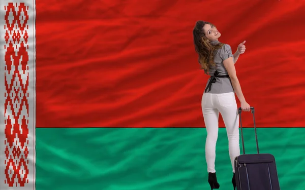Tourist travel to belarus — Stock Photo, Image