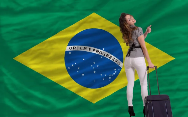 Turist resa till Brasilien — Stockfoto