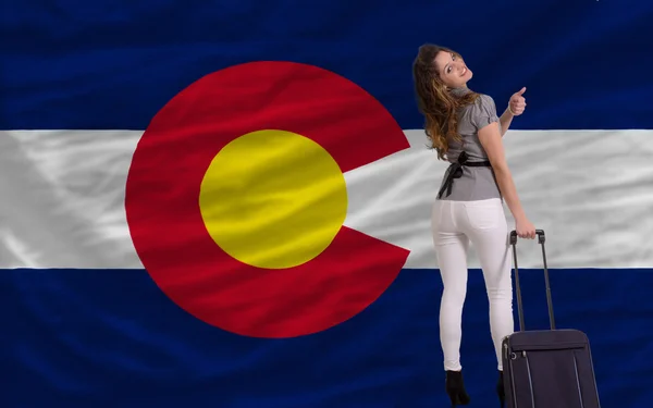 Touristen reisen nach Colorado — Stockfoto