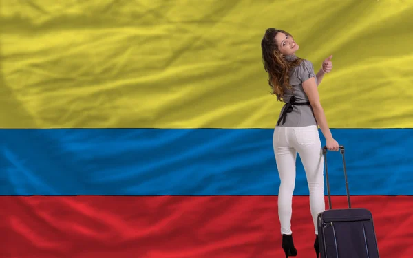 Tourist travel to colombia — Stock Photo, Image